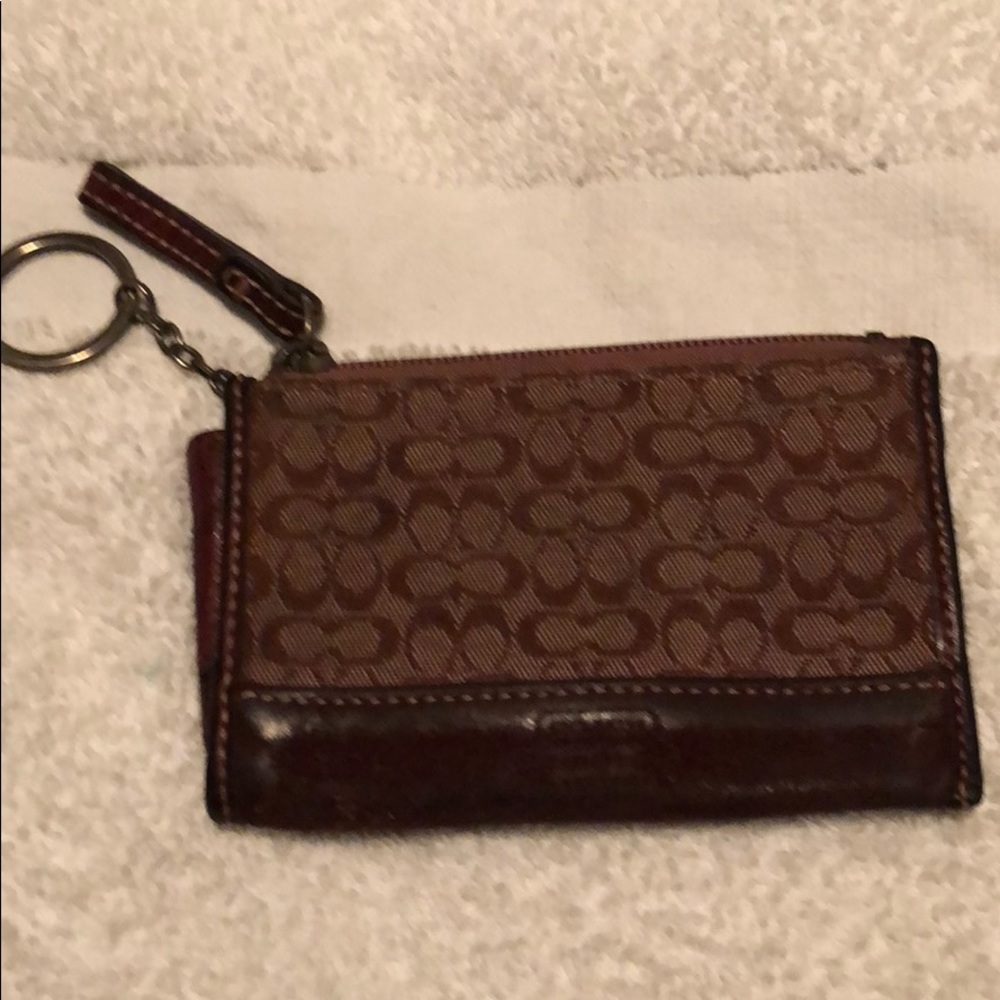 Coach change purse